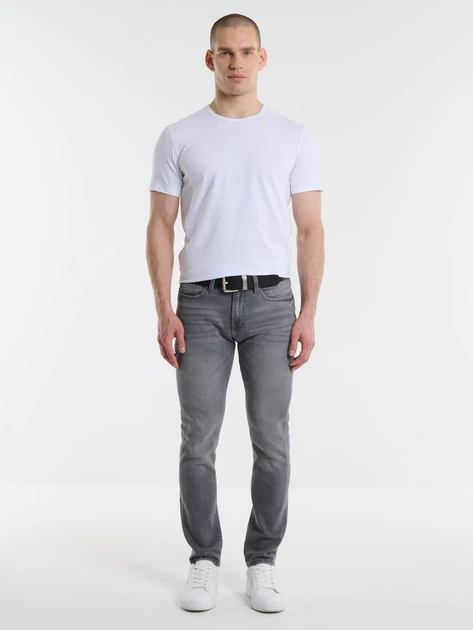 Jeansy slim fit męskie Big Star Terry Slim-896 W32-L30 Szare (5900714676124) - obraz 4