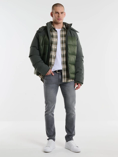 Jeansy slim fit męskie Big Star Terry Slim-896 W32-L30 Szare (5900714676124) - obraz 5