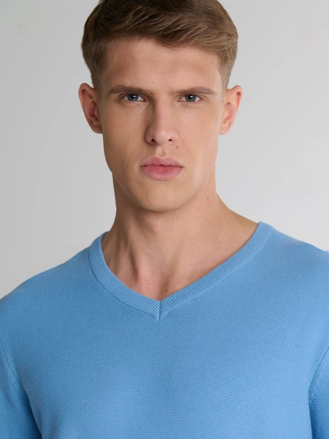 Sweter męski Big Star Vasonitex-401 XL Niebieski (5900714698744) - obraz 5