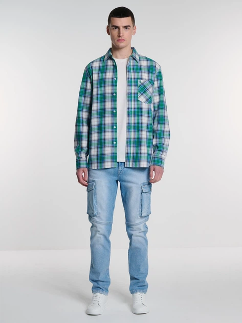 Jeansy slim fit męskie Big Star IAN W31 L32 Niebieskie (5900714705589) - obraz 3