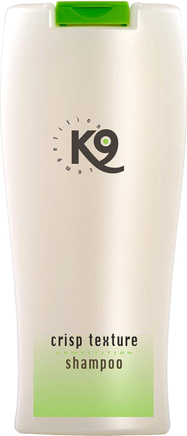 Szampon dla psów i kotów ras szorstkowłosych K9 Competition Crisp Texturizer shampoo 300 ml (7350022301108) - obraz 1