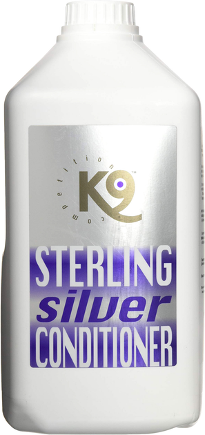 Odżywka do białej i szarej sierści dla psów K9 Competition Sterling Silver Conditioner 2.7 l (7350022453555) - obraz 1