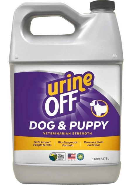 Засіб для видалення плям від собачої сечі Urine Off 3.78 л (0811665017438) - зображення 1