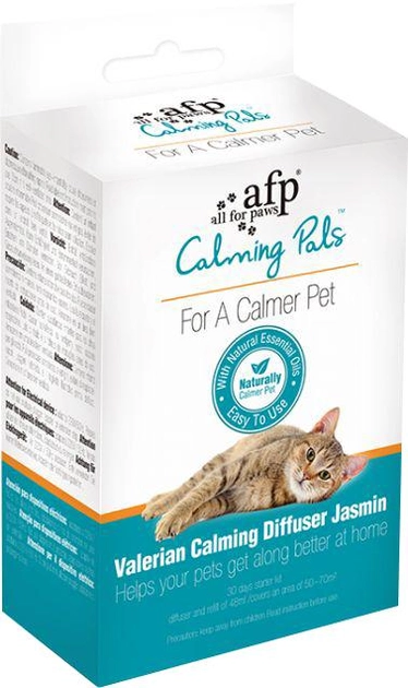 Aromatyczny dyfuzor dla kotów All For Paws Calming Pals Diffuser Kit (0847922058227) - obraz 1