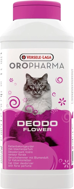 Квітковий дезодорант для котячого туалету Versele-Laga Oropharma Deodorant Cat Litter 750 г Flower (5410340605752) - зображення 1