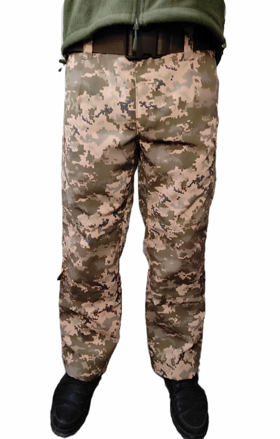 Тактические штаны 4профи рип-стоп 46 р. пиксель - изображение 1