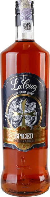 Напиток на основе рома La Cruz Ron de Panama Spiced 1 л 35