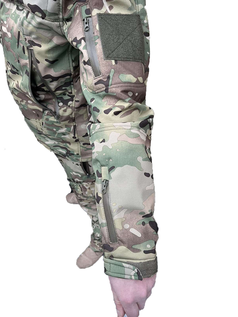 Тактичний костюм софт шелл мультикам Pancer Protection 56 - зображення 2