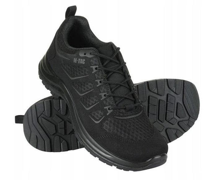 Легкие летние трекинговые кроссовки M-Tac IVA 45 Черные (Alop) - изображение 1