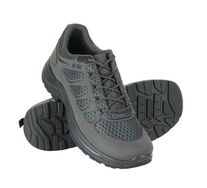 Легкие летние трекинговые кроссовки M-Tac IVA 42 Серые (Alop) - изображение 1