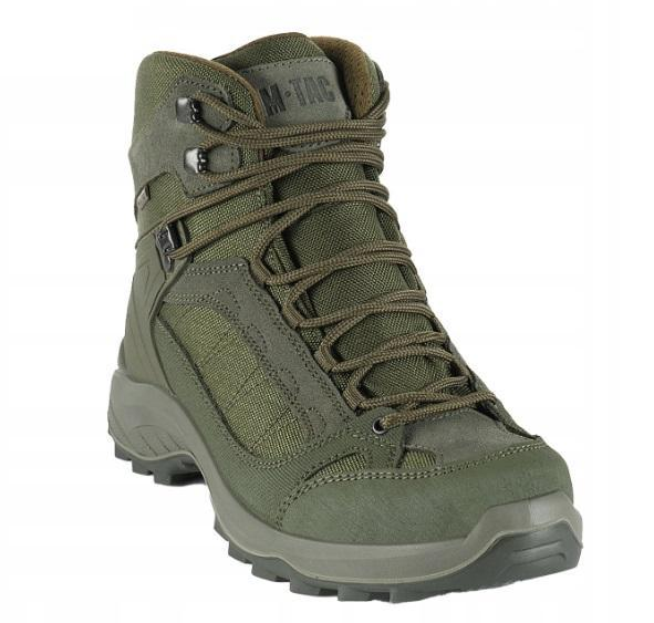 Високі трекінгові черевики M-Tac Осінньо-зимове взуття 36 Зелені (Alop) - зображення 2