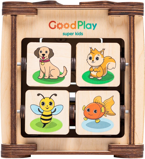Бізікубик GoodPlay Перші кроки 17х17х18 K102 (4820276870024) - Фото 8 Бізікубик GoodPlay Перші кроки 17х17х18 K102 (4820276870024) - зображення 8