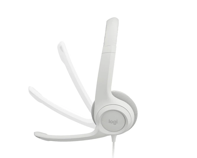 Гарнитура Logitech H390 USB White (981-001286) - изображение 5