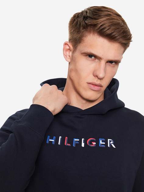 Худі чоловіче Tommy Hilfiger Regular Fit MW0MW32014 L Чорне (8720644173145) - зображення 4