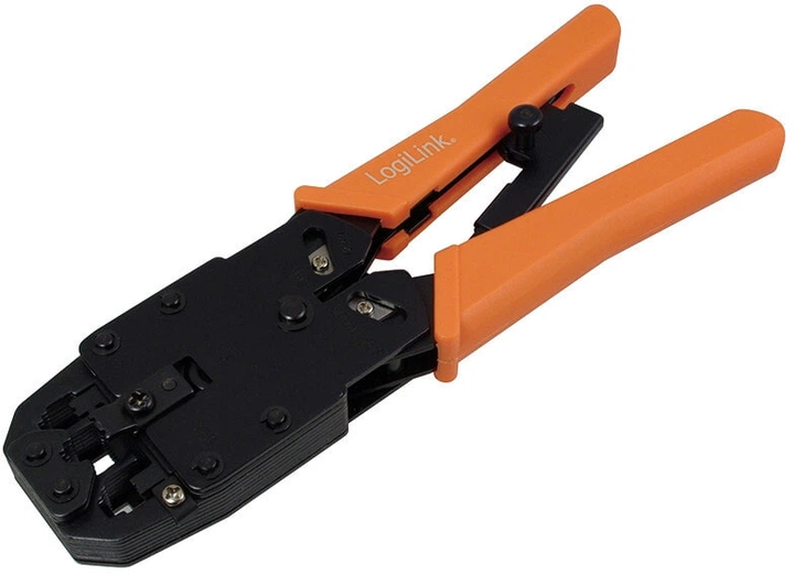 Wielofunkcyjna praska do zaciskania złączy RJ-11/12/45 LogiLink WZ0003 - obraz 2