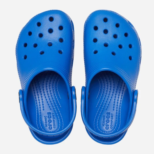 Chodaki chłopięce Crocs 206990-4KZ 24-25 (C8) Niebieskie (196265146369) - obraz 5