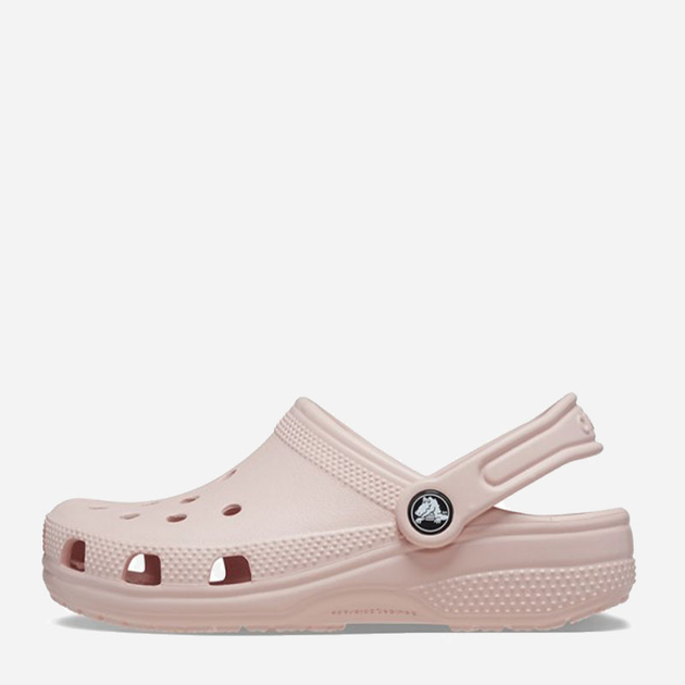 Chodaki dziecięce dla dziewczynki Crocs 206990-6UR 25-26 (C9) Ivory (196265549573) - obraz 3
