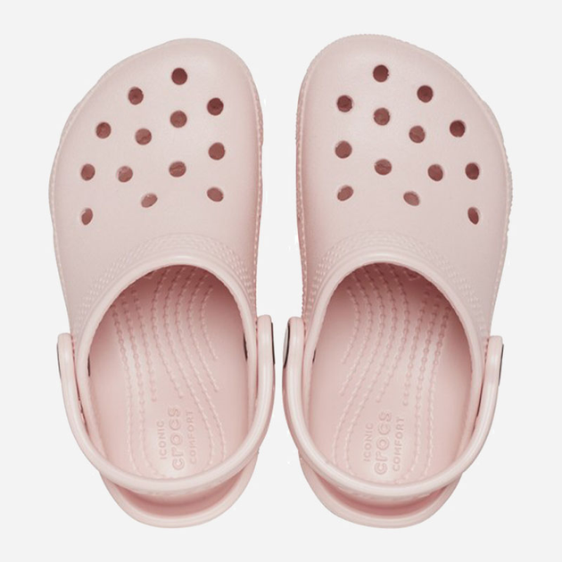 Chodaki dziecięce dla dziewczynki Crocs 206990-6UR 27-28 (C10) Ivory (196265549511) - obraz 5