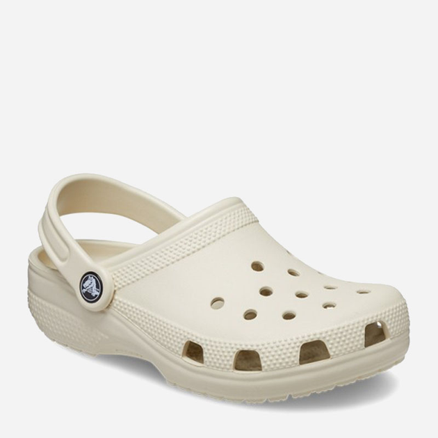 Дитячі крокси для дівчинки Crocs 206991-2Y2 32-33 (J1) Світло-бежеві (196265164219) - зображення 4