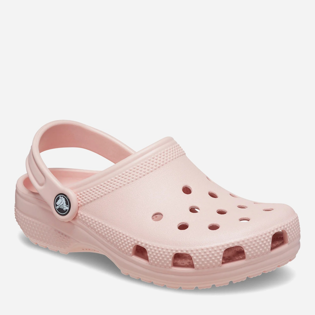 Дитячі крокси-сабо для дівчинки Crocs 206991-6UR 28-29 (C11) Бежево-рожеві (196265550135) - зображення 4