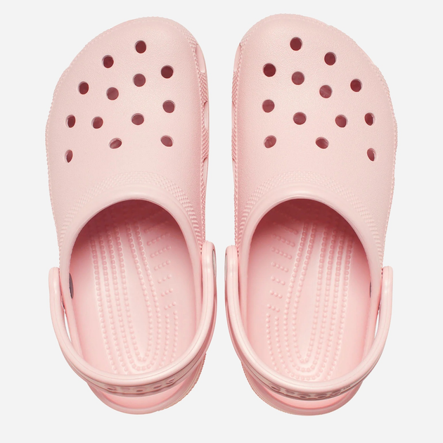 Дитячі крокси-сабо для дівчинки Crocs 206991-6UR 28-29 (C11) Бежево-рожеві (196265550135) - зображення 5