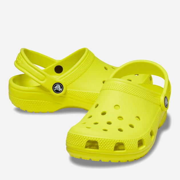 Дитячі крокси для дівчинки Crocs 206991-76M 30-31 (C13) Лимонні (196265550340) - зображення 2