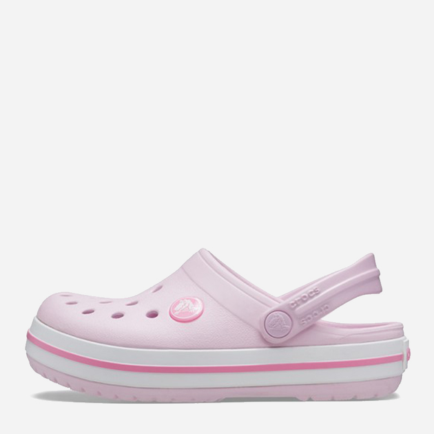 Дитячі крокси для дівчинки Crocs 207005-6GD 23-24 (C7) Світло-рожеві (191448738799) - зображення 2
