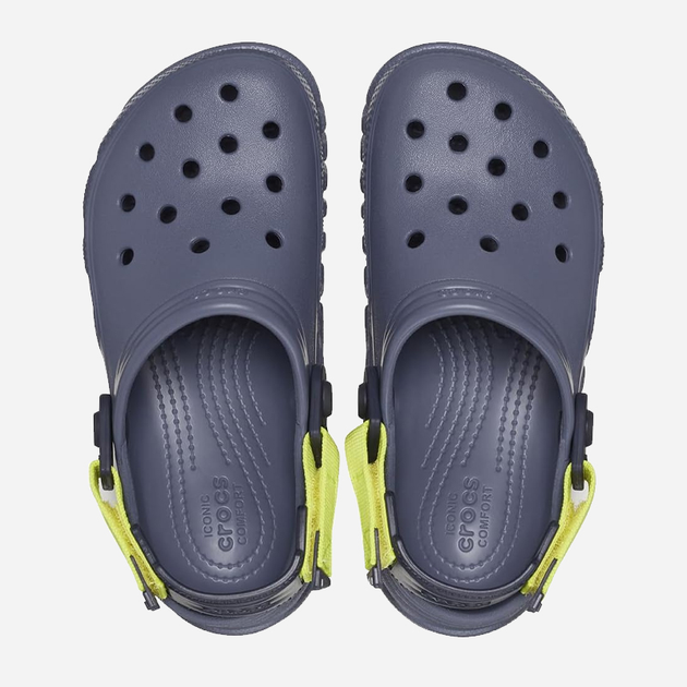 Дитячі крокси-сабо для хлопчика Crocs 208774-4EA 29-30 (C12) Сині (196265566310) - зображення 4