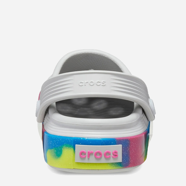 Підліткові крокси-сабо для дівчинки Crocs 209714-1FS 37-38 (J5) Білі (196265584598) - зображення 6