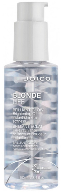 Олія для блиску волосся Joico Blonde Life Brilliant Glow Brightening Oil 100 мл (0074469514385) - зображення 1