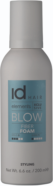 Пінка для волосся IdHair Elements Xclusive Fiber 200 мл (5704699873499) - зображення 1