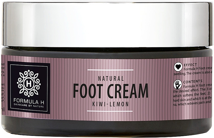 Krem do nóg Formula H Natural Kiwi Lemon 100 ml (5715284300184) - obraz 1