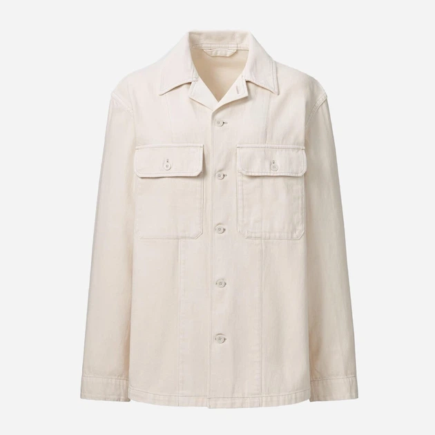 Джинсовая куртка женская Uniqlo 765570432 Молочная Uniqlo 765570432 XS Молочная (1159799380) - изображение 9