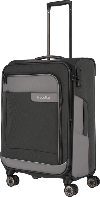 Чемодан Travelite Viia TL092848-04 70 л Серый (4027002079007) – в ...