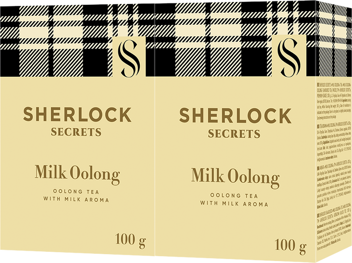 Акція на Упаковка зеленого листового чаю Sherlock Secrets Milk Oolong 100 г х 2 шт від Rozetka
