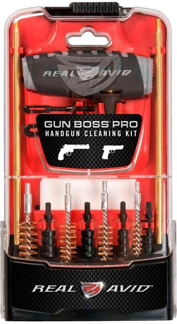 Набор для чистки Real Avid Gun Boss Pro Handgun Cleaning Kit - изображение 1