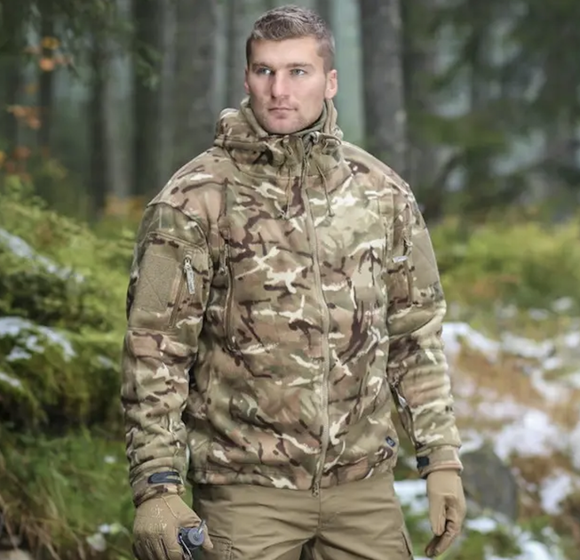 Куртка флисовая Helikon-Tex Patriot Double Fleece Multicam мультикам S - изображение 2