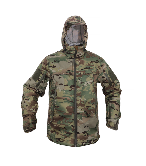 Куртка Soft Shell мультикам Pancer Protection під кобуру 42 - зображення 2