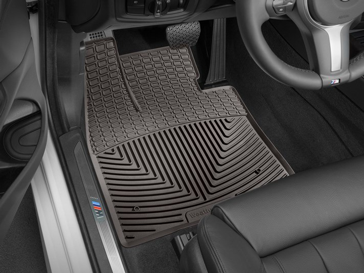 Акція на Комплект автокилимків передніх WeatherTech Всесезонні BMW X6 (2014-2019) 2 шт Какао від Rozetka