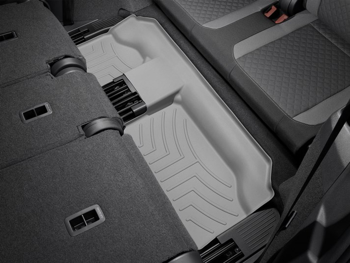 Акція на Автокилимок третій ряд WeatherTech 3D лайнери Volkswagen Tiguan Allspace (2020-...) Сірий від Rozetka