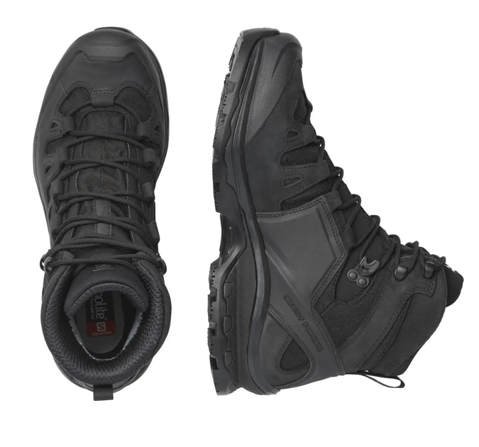 Тактичні черевики Salomon QUEST 4D GTX Forces 2 EN 7 BLACK р.40.5 - зображення 1