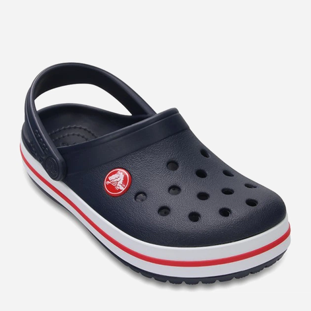Chodaki chłopięce Crocs 207005-485 22-23 (C6) Granatowe z czerwonym (191448738218) - obraz 2