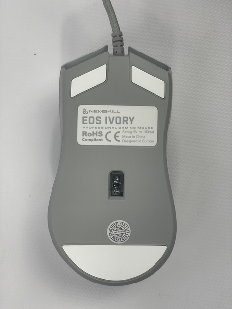 Игровая мышь Newskill Eos Ivory Бело-серая Over Stоск g1 - изображение 8