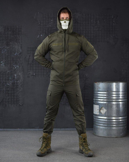 Тактический костюм Poseidon 3в1 олива ВТ6650 3XL - изображение 2