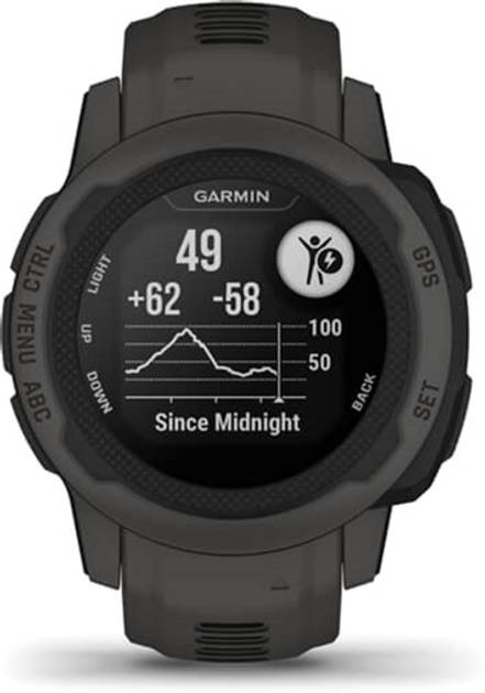 Спортивний годинник Garmin Instinct 2S Graphite (010-02563-00) - зображення 9