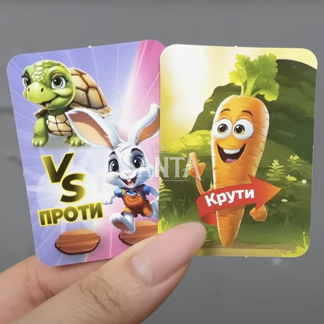 Настільна гра Морквяні гонки 4FUN Game Club, 2 ігрові поля, 16 фігурок, картки, 3+ в кор 24*8*21см (39960) - Фото 4 Настільна гра Морквяні гонки 4FUN Game Club, 2 ігрові поля, 16 фігурок, картки, 3+ в кор 24*8*21см (39960) - зображення 4