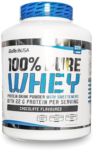 Protein Biotech 100% Pure Whey 2270 g Banana (5999076238064) - obraz 1