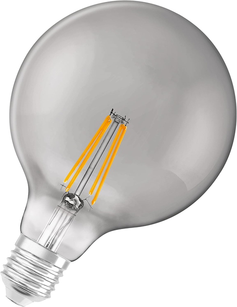 Inteligentna żarówka LED Ledvance Smart+ Filament Globe 125 Dimmable 44 6 W/2500 K E27 Smoked (5657043075) - obraz 2