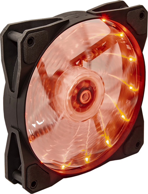 Вентилятор Frime Iris LED Fan 15LED Orange (FLF-HB120O15) - изображение 1