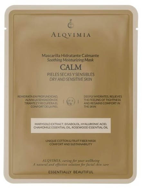 Маска для обличчя Alqvimia Essentially Beautiful Calm Ansiktsmask 1 шт (8420471013057) - зображення 1